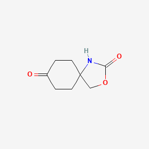 3-Oxa-1-aza-spiro[4.5]decane-2,8-dione