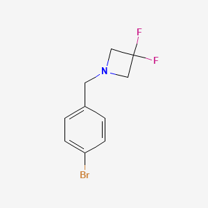 1-(4-Bromobenzyl)-3,3-difluoroazetidine