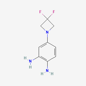 4-(3,3-Difluoroazetidin-1-yl)benzene-1,2-diamine