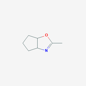 2-methyl-4,5,6,6a-tetrahydro-3aH-cyclopenta[d]oxazole