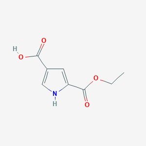 5-(ethoxycarbonyl)-1H-pyrrole-3-carboxylic acid