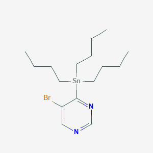 5-Bromo-4-(tributylstannyl)pyrimidine