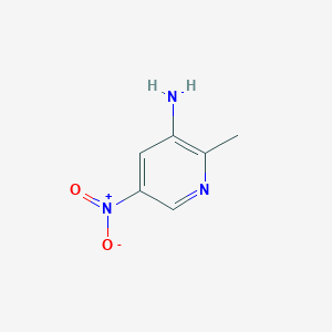 molecular formula C6H7N3O2 B1372465 2-Methyl-5-nitropyridin-3-amine CAS No. 51984-61-3