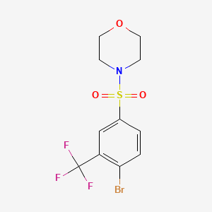 4-(4-Bromo-3-(trifluoromethyl)phenylsulfonyl)morpholine