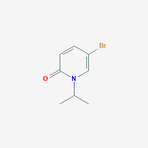 molecular formula C8H10BrNO B1372477 5-Bromo-1-isopropylpyridin-2(1H)-one CAS No. 851087-08-6