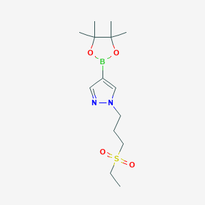 1-(3-Ethanesulfonylpropyl)-4-(4,4,5,5-tetramethyl-[1,3,2]dioxaborolan-2-yl)-1H-pyrazole