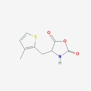 4-[(3-Methyl-2-thienyl)methyl]oxazolidine-2,5-dione