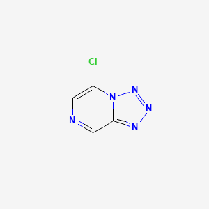 molecular formula C4H2ClN5 B1372492 5-Chloro-[1,2,3,4]tetrazolo[1,5-a]pyrazine CAS No. 1210210-69-7