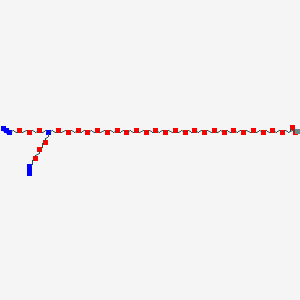 N-(acid-PEG24)-N-bis(PEG3-azide)