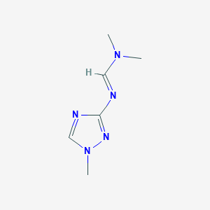 N,N-Dimethyl-N'-(1-methyl-1H-1,2,4-triazol-3-yl)formimidamide