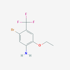 5-Bromo-2-ethoxy-4-(trifluoromethyl)aniline