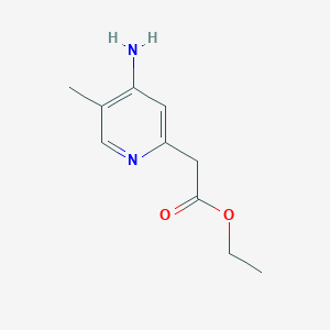 Ethyl 2-(4-Amino-5-methyl-2-pyridyl)acetate