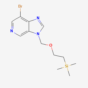 7-Bromo-3-((2-(trimethylsilyl)ethoxy)methyl)-3H-imidazo[4,5-c]pyridine