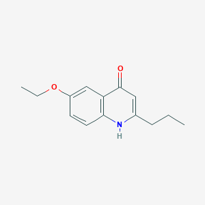 6-Ethoxy-2-propyl-4-quinolinol