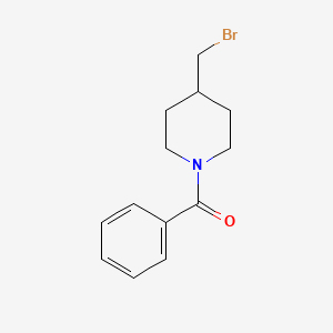 (4-Bromomethyl-piperidin-1-yl)-phenyl-methanone