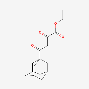 Ethyl 4-(adamantan-1-yl)-2,4-dioxobutanoate