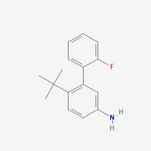 6-tert-Butyl-2'-fluorobiphenyl-3-ylamine