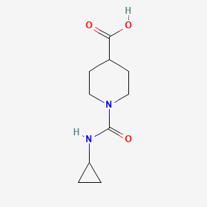 1-(Cyclopropylcarbamoyl)piperidine-4-carboxylic acid