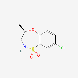 (R)-8-chloro-4-methyl-3,4-dihydro-2H-benzo[b][1,4,5]oxathiazepine 1,1-dioxide