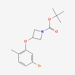 tert-Butyl 3-(5-bromo-2-methylphenoxy)azetidine-1-carboxylate