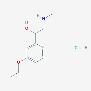 1-(3-Ethoxy-phenyl)-2-methylamino-ethanol hydrochloride