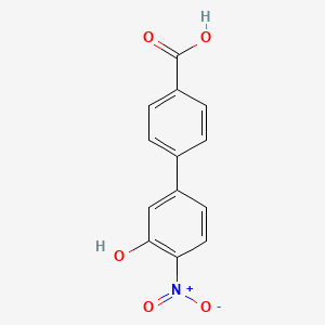 3'-Hydroxy-4'-nitrobiphenyl-4-carboxylic acid