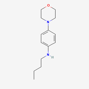 N-butyl-4-(morpholin-4-yl)aniline