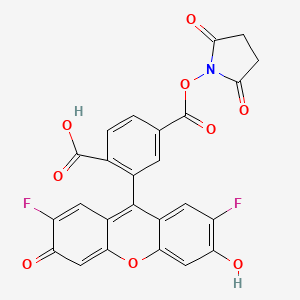 Difluorocarboxyfluorescein NHS Ester, 6-isomer