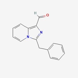 3-Benzylimidazo[1,5-a]pyridine-1-carbaldehyde