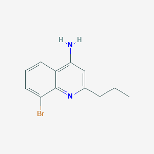 8-Bromo-2-propylquinolin-4-amine