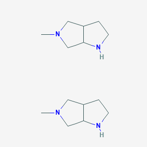 5-methyl-2,3,3a,4,6,6a-hexahydro-1H-pyrrolo[2,3-c]pyrrole