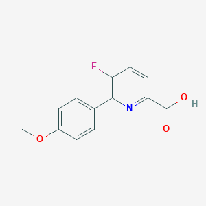 5-Fluoro-6-(4-methoxyphenyl)picolinic acid