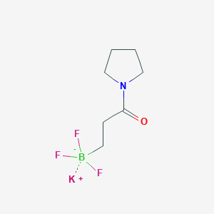 Potassium trifluoro(3-oxo-3-(pyrrolidin-1-yl)propyl)borate