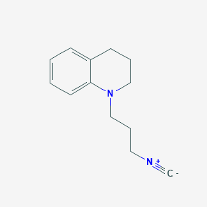 molecular formula C13H16N2 B13726065 1-(3-Isocyanopropyl)-1,2,3,4-tetrahydroquinoline 