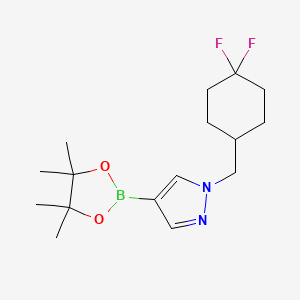 1-((4,4-Difluorocyclohexyl)methyl)-4-(4,4,5,5-tetramethyl-1,3,2-dioxaborolan-2-yl)-1H-pyrazole