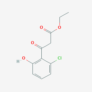 Ethyl 3-(2-Chloro-6-hydroxyphenyl)-3-oxopropanoate