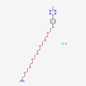 Methyltetrazine-PEG8-amine HCl salt