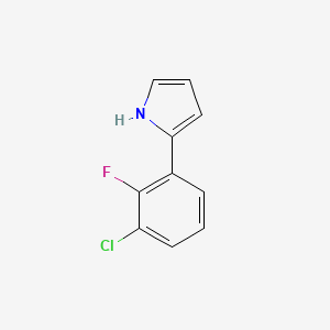 2-(3-Chloro-2-fluorophenyl)pyrrole