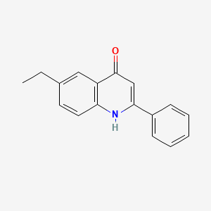 6-Ethyl-2-phenyl-4-quinolinol