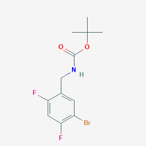 tert-Butyl 5-bromo-2,4-difluorobenzylcarbamate