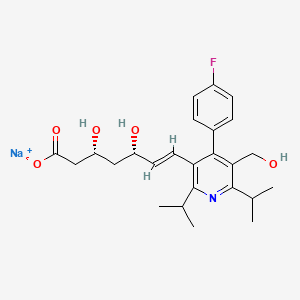 molecular formula C25H31FNNaO5 B13726775 Desmethyl Cerivastatin, Sodium Salt 