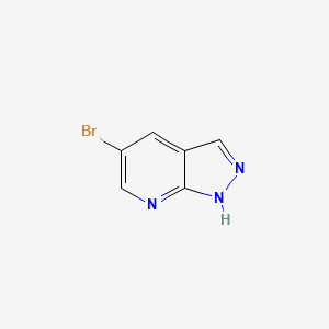 B1372688 5-bromo-1H-pyrazolo[3,4-b]pyridine CAS No. 875781-17-2
