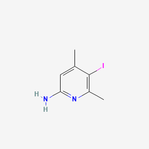 5-Iodo-4,6-dimethylpyridin-2-amine