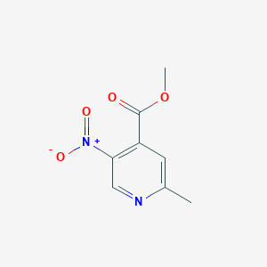 B137273 Methyl 2-methyl-5-nitroisonicotinate CAS No. 139004-86-7