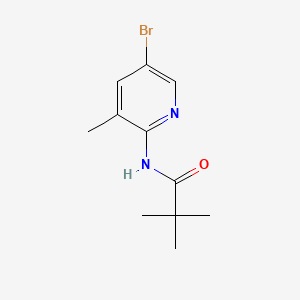 N-(5-Bromo-3-methylpyridin-2-yl)pivalamide