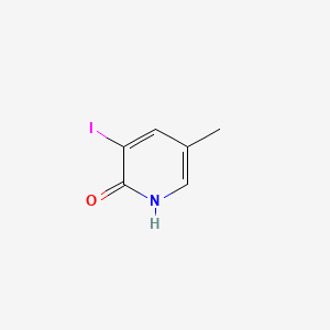 molecular formula C6H6INO B1372737 2-Hydroxy-3-iodo-5-methylpyridine CAS No. 313678-93-2