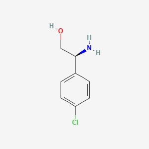 molecular formula C8H10ClNO B1372739 (S)-2-氨基-2-(4-氯苯基)乙醇 CAS No. 191109-51-0