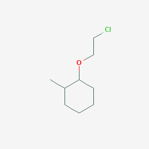 molecular formula C9H17ClO B1372791 1-(2-氯乙氧基)-2-甲基环己烷 CAS No. 1094273-74-1