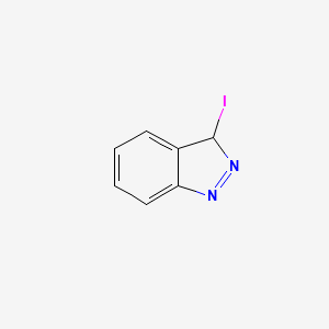 molecular formula C7H5IN2 B13727963 3-iodo-3H-indazole 