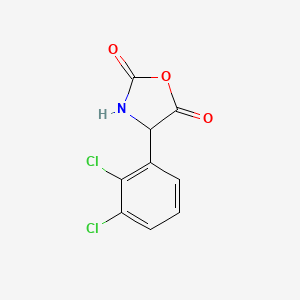 molecular formula C9H5Cl2NO3 B13727982 4-(2,3-Dichlorophenyl)oxazolidine-2,5-dione 